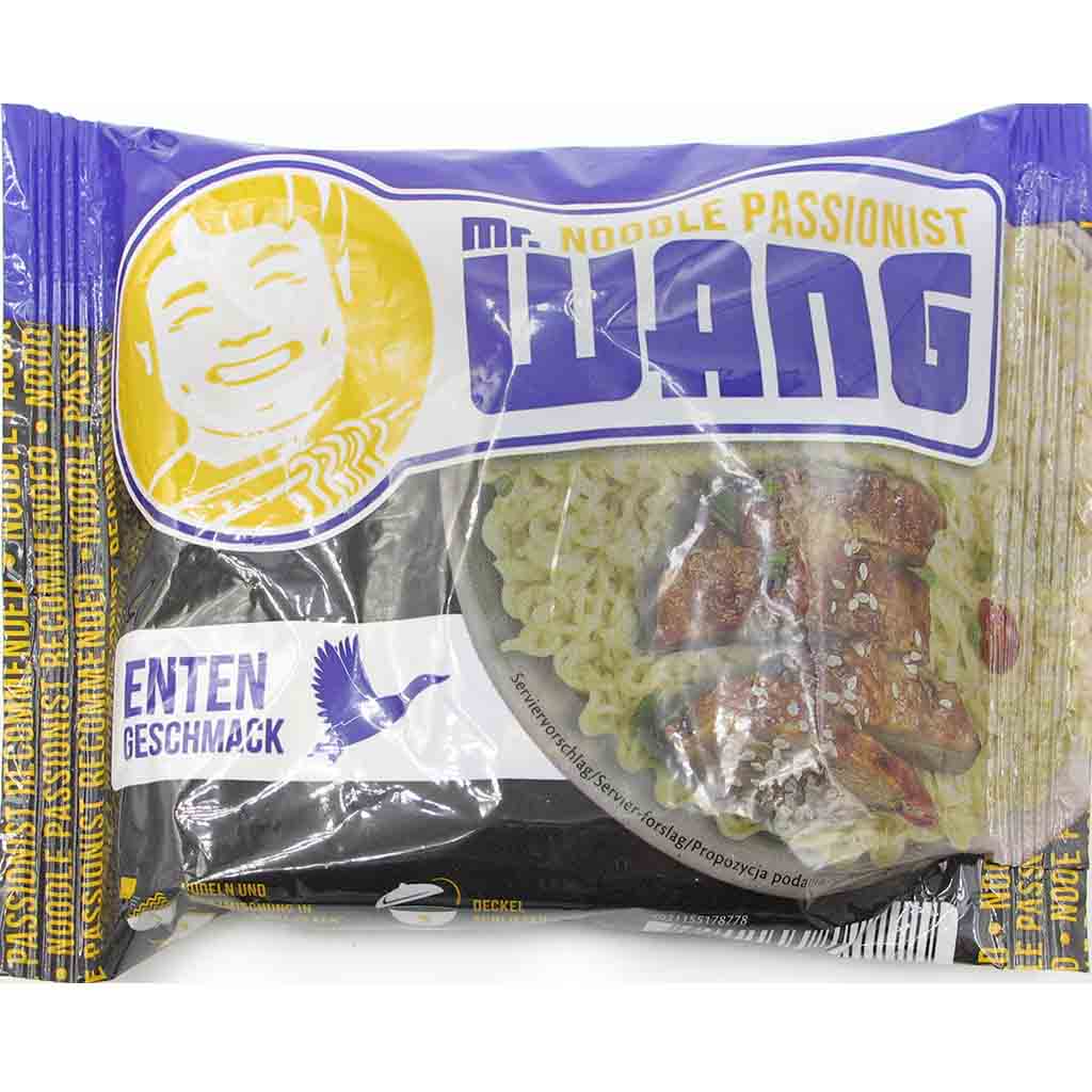 Mr.Wang Instant Nudeln Ente 40x65g=2600g MHD:27.10.24