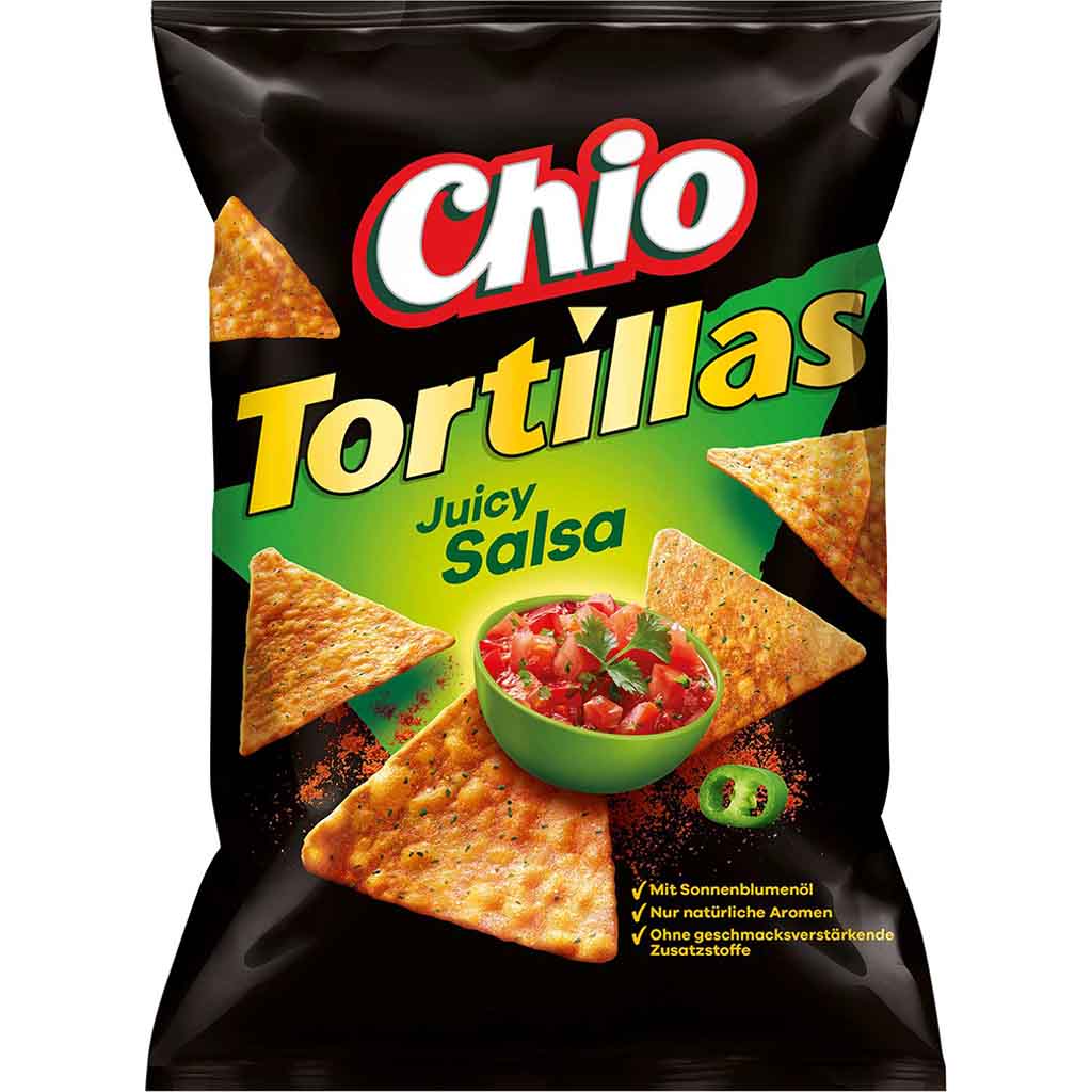 Chio Tortillas Juicy Salsa 125g MHD:22.10.22