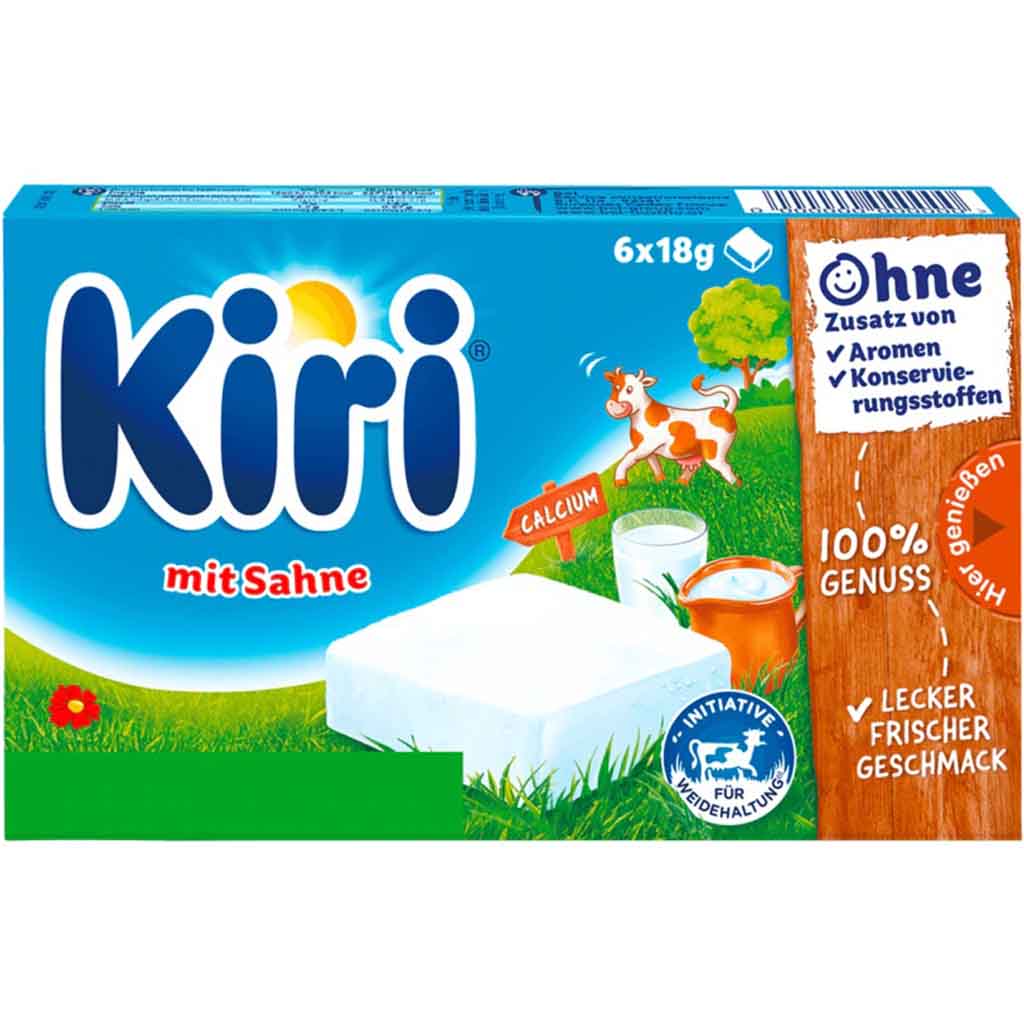 Kiri mit Sahne 6er 108g MHD:17.8.24