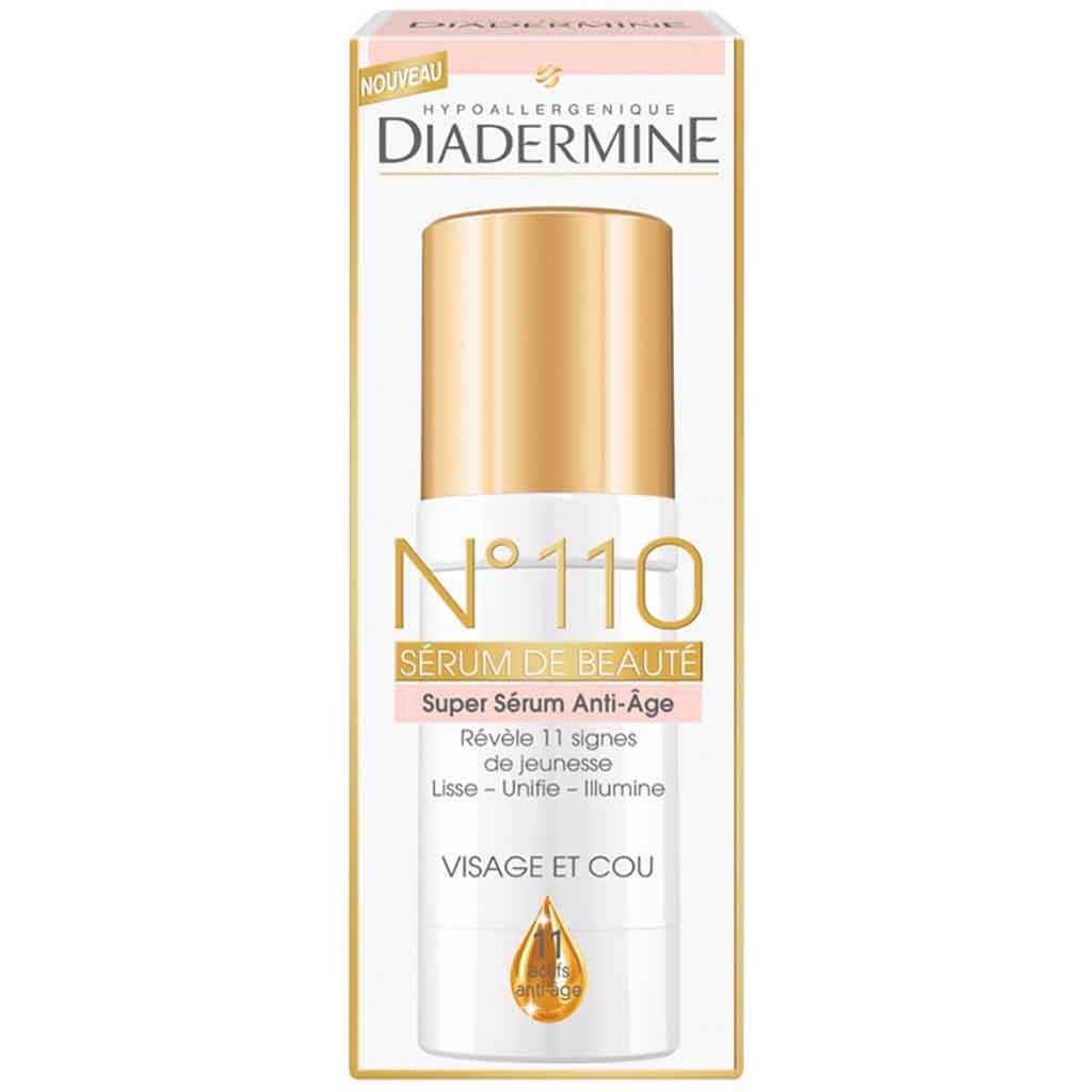3x DIADERMINE No 110 Serum de Beaute Jugend Serum á 30ml=90ml