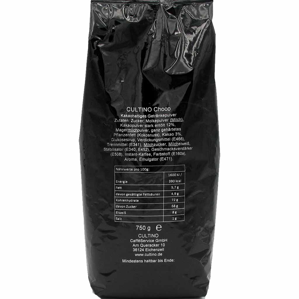 Cultino Choco Getränkepulver 750g MHD:30.9.22