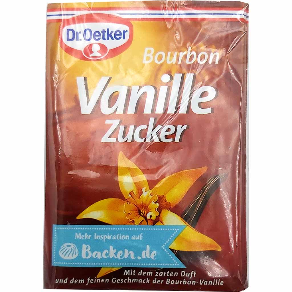 Dr. Oetker Bourbon Vanille Zucker 3er Pack 3x8g = 24g 