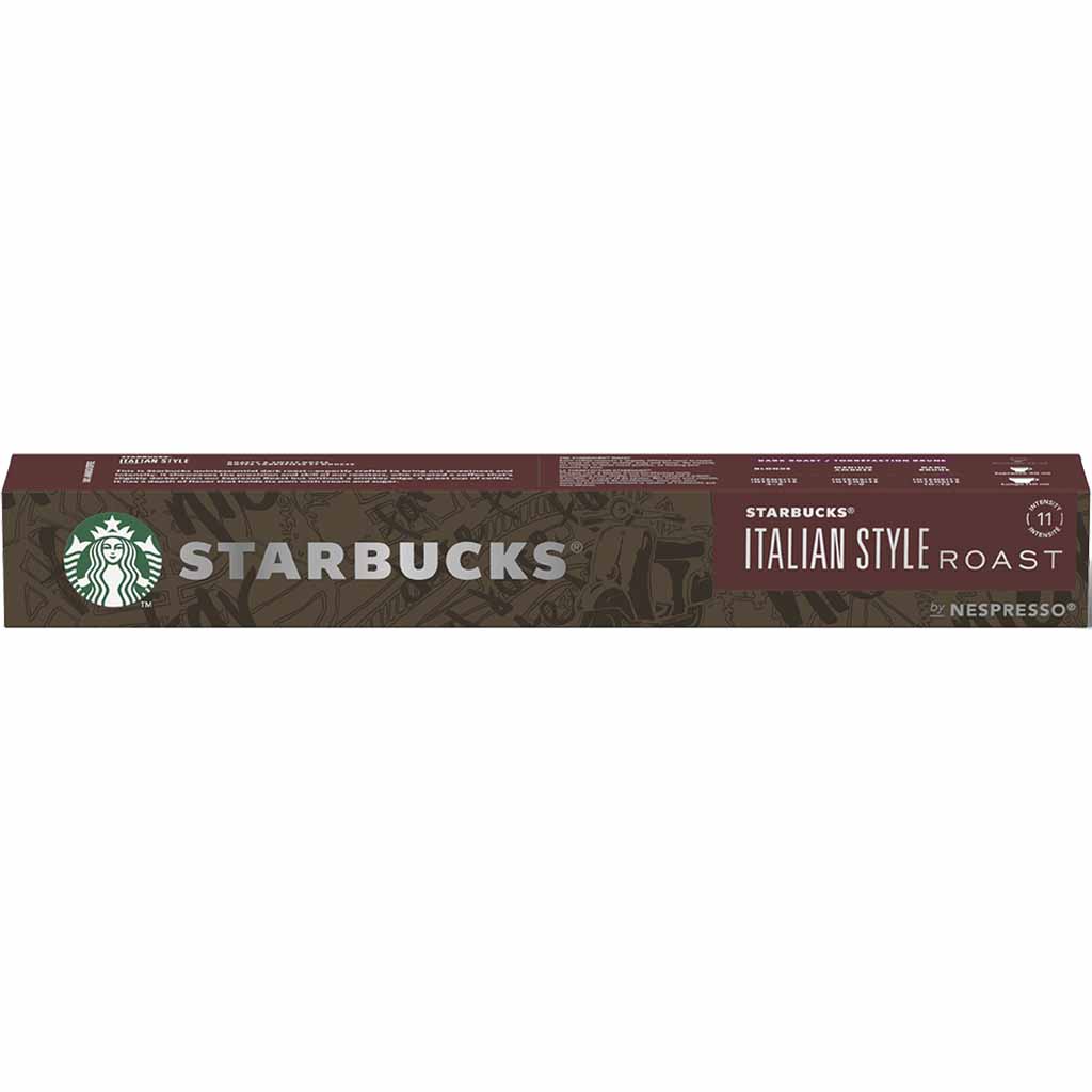 Starbucks NESPRESSO Italian Style Roast 10Tassen 56g MHD:26.4.25