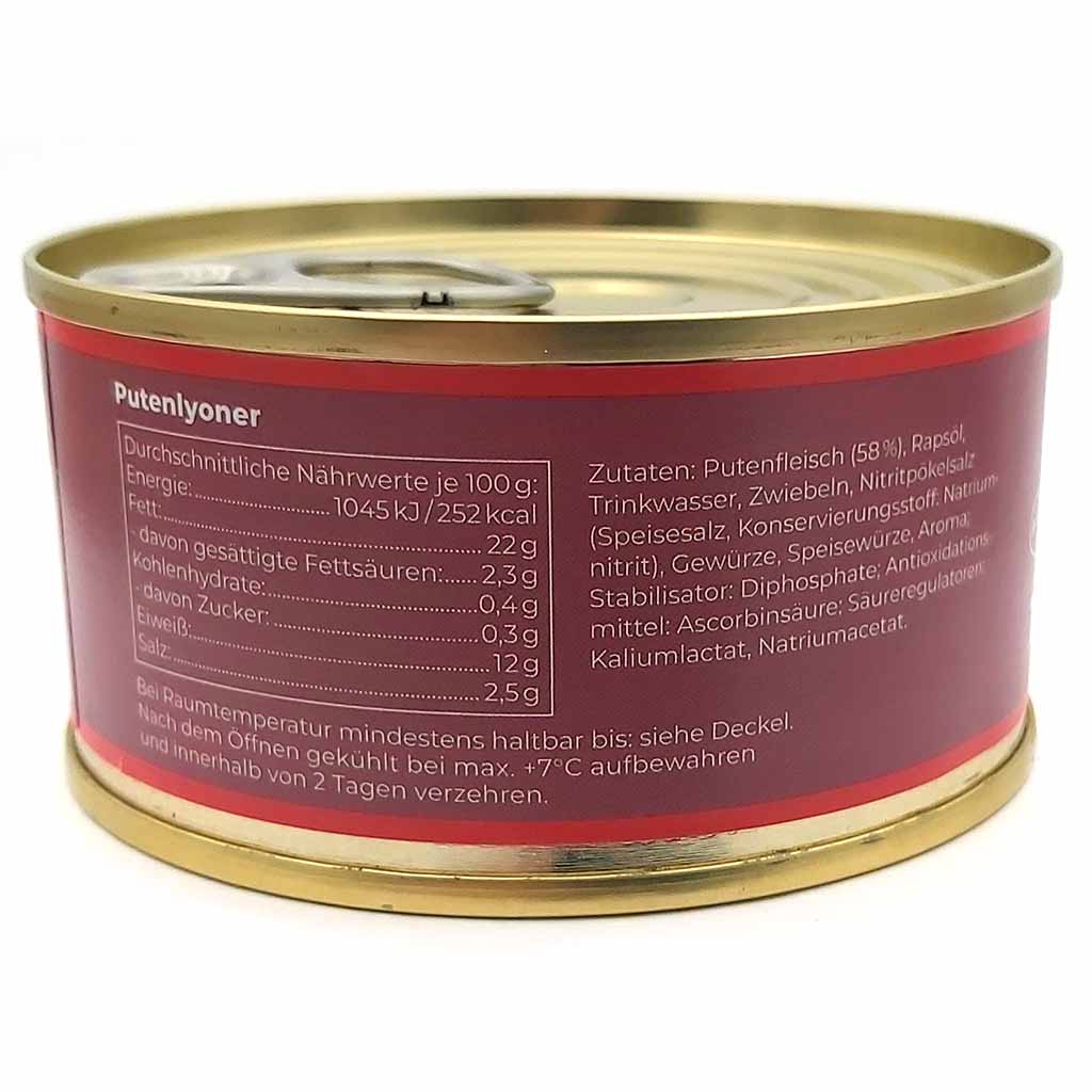 Küblers Puten-Lyoner 125g 