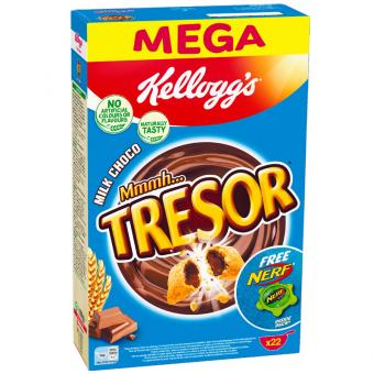 Kelloggs Mmmh... Tresor Milk Choco 660g MHD:7.11.21