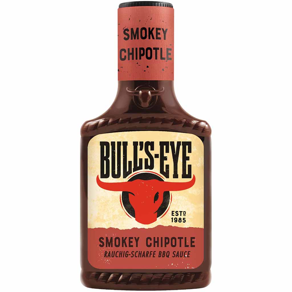 Bulls-Eye Smokey Chipotle BBQ Sauce 300ml MHD:20.5.21
