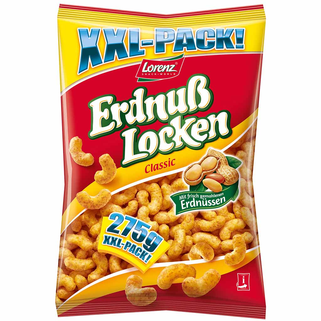 Lorenz ErdnußLocken Classic 275g MHD:21.6.21