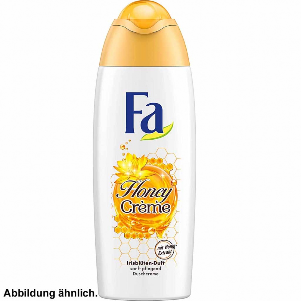 12x Fa Honey Creme Duschgel á 400ml=4800ml MHD:7/21