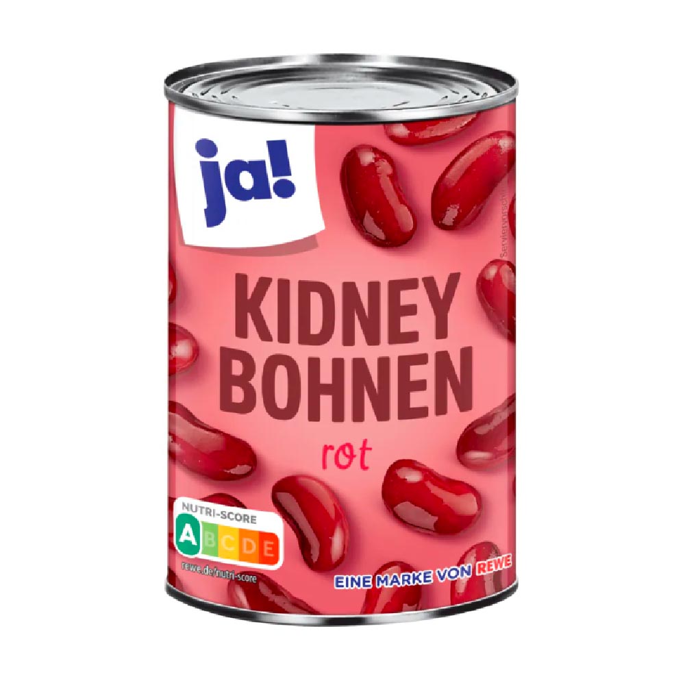 ja! Kidney-Bohnen rot 255g MHD:5.12.26
