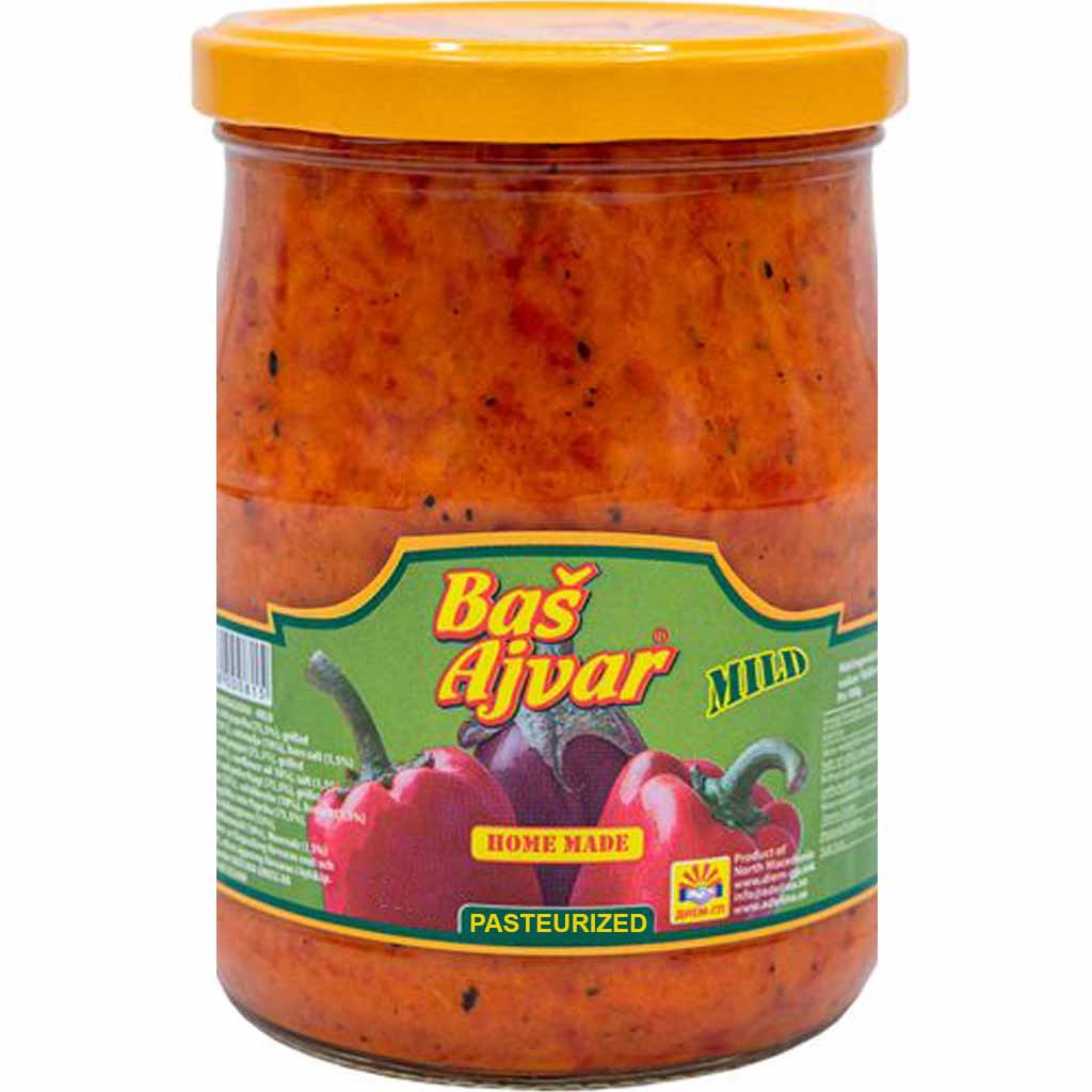 Bas Ajvar MILD 530g MHD:28.9.24