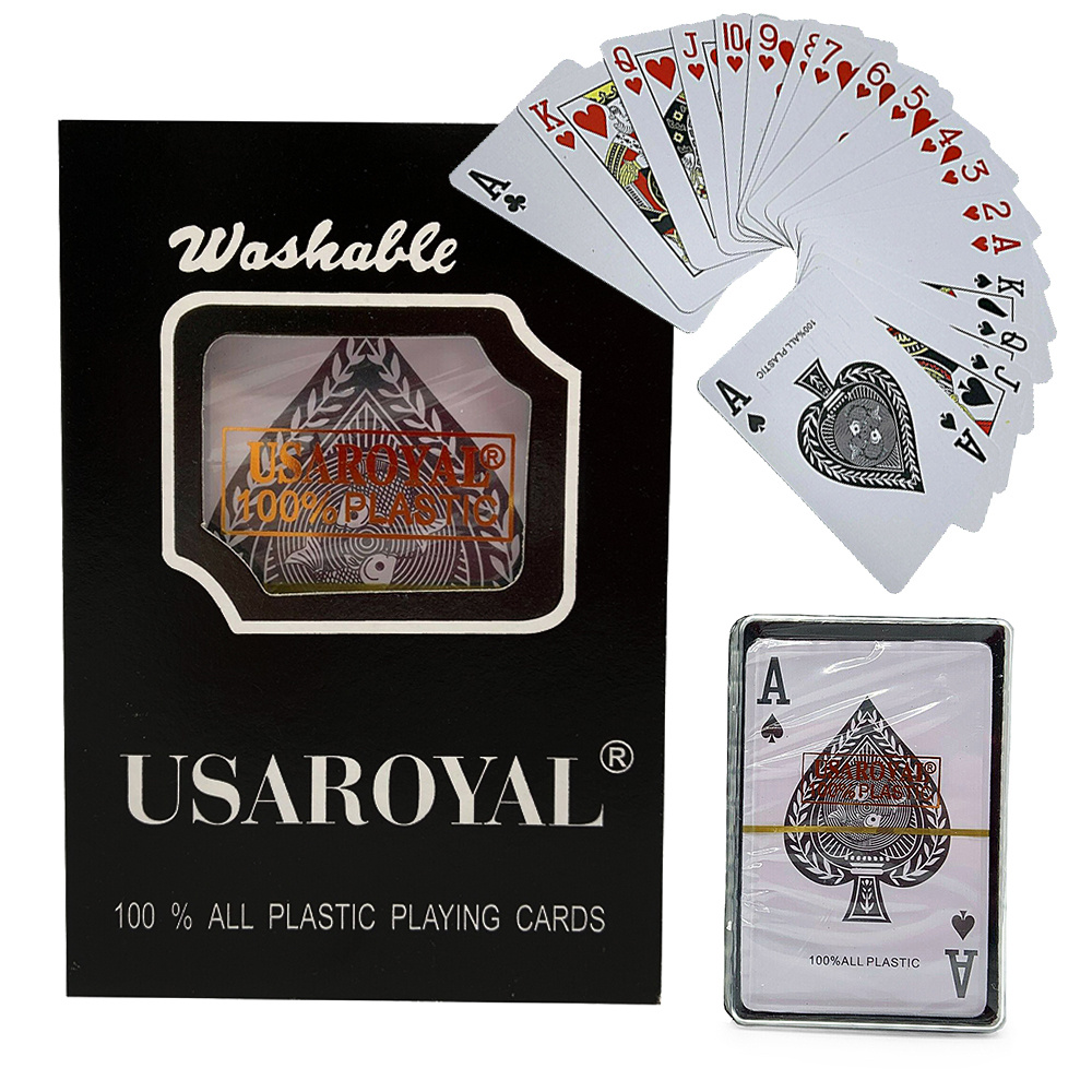Beschichtetes Pokerkartendeck 54-tlg