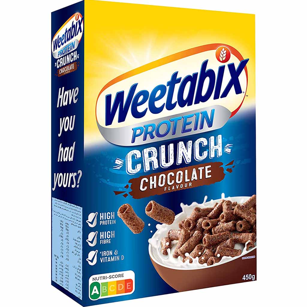 Weetabix Protein Crunch Chocolate 450g MHD:4.6.25
