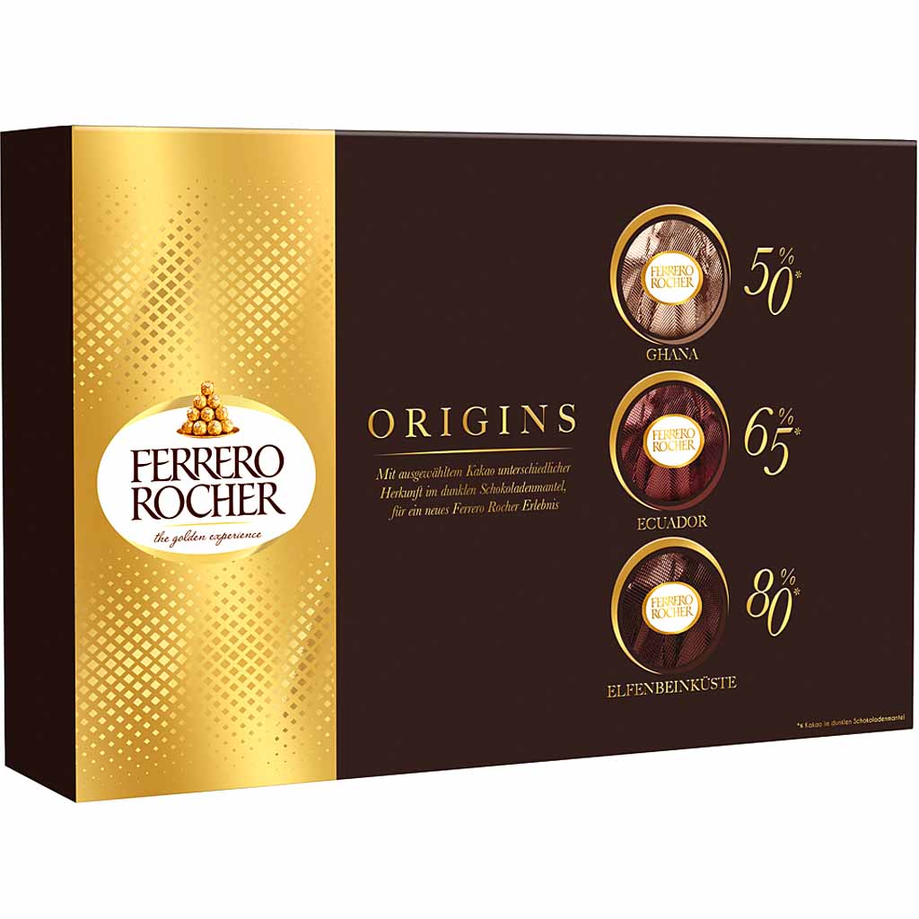 Ferrero Rocher Origins 15er 187g MHD:9.4.23