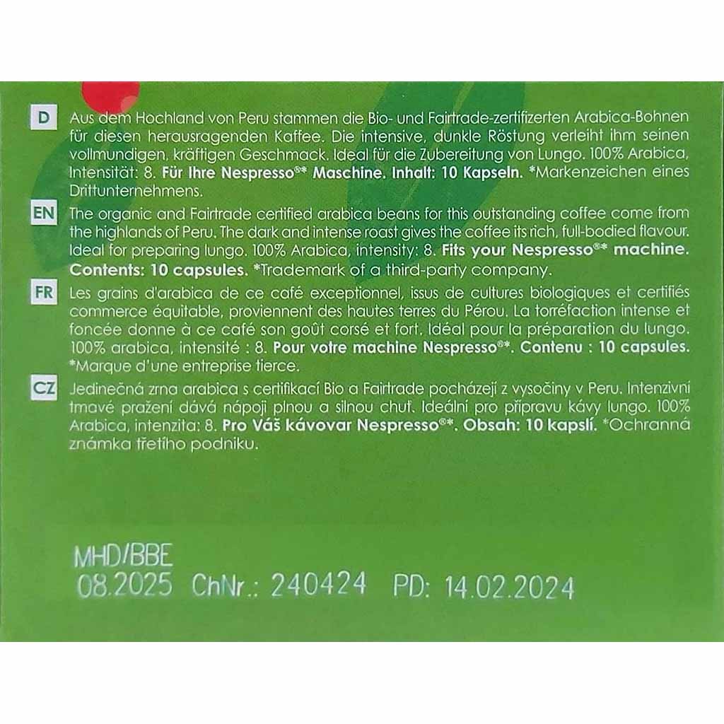 Dallmayr-capsa-Gran-Verde-Lungo-intenso-Bio-56g-2 Dallmayr capsa Gran Verde Lungo intenso Bio 56g