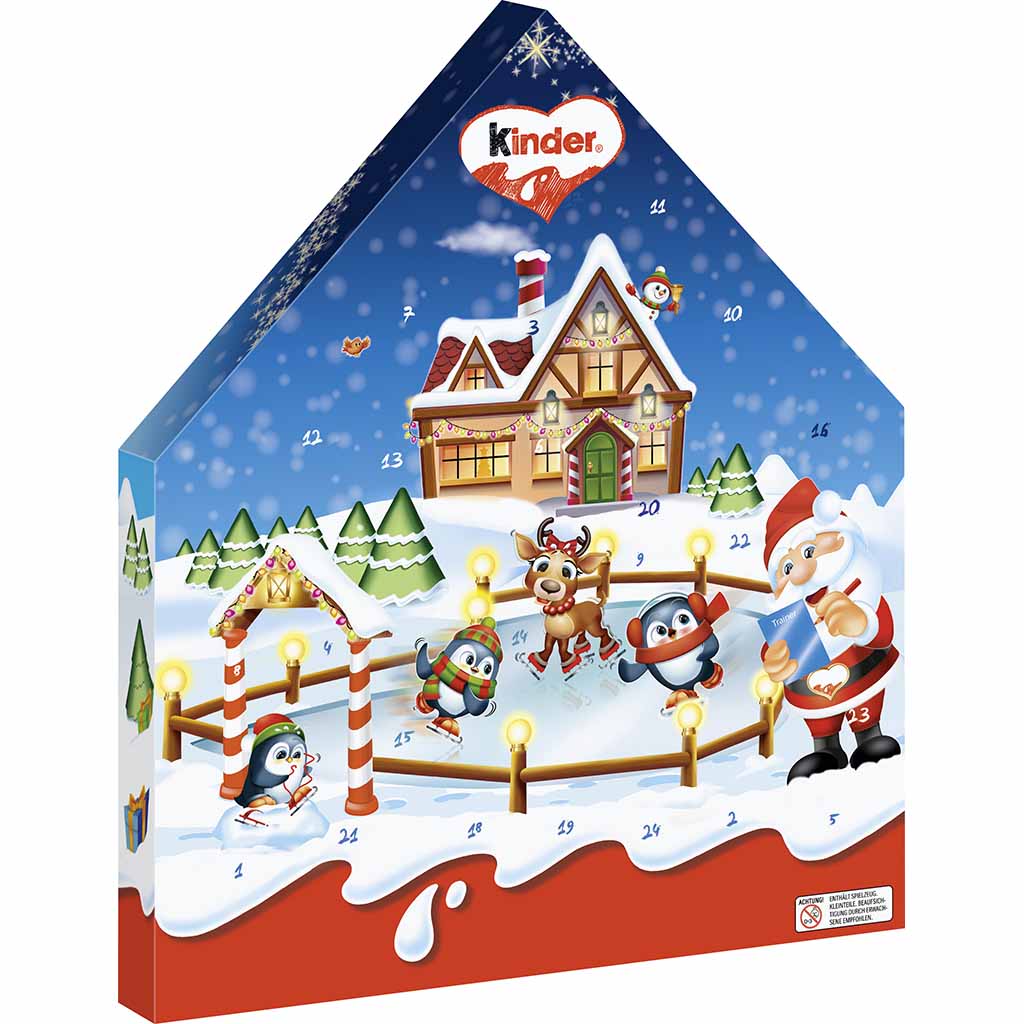 kinder Maxi Mix Santa Adventskalender 351g, 4008400312729