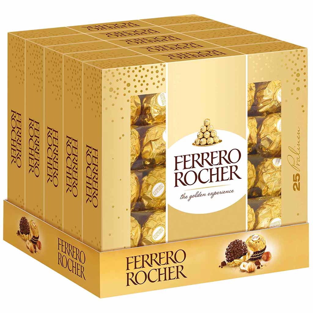 Ferrero Rocher 25 Pralinen 312g, 