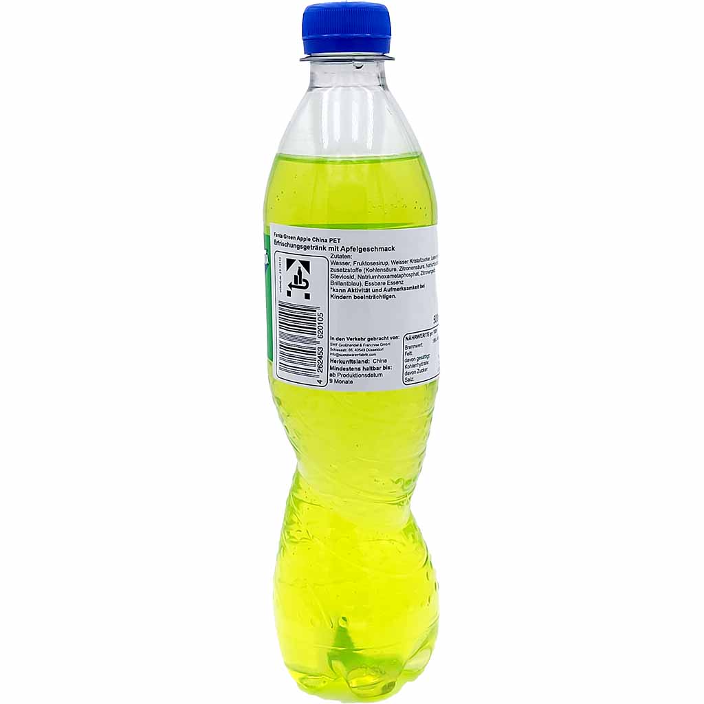 12x Fanta Green Apple PET á 0,5L=6L