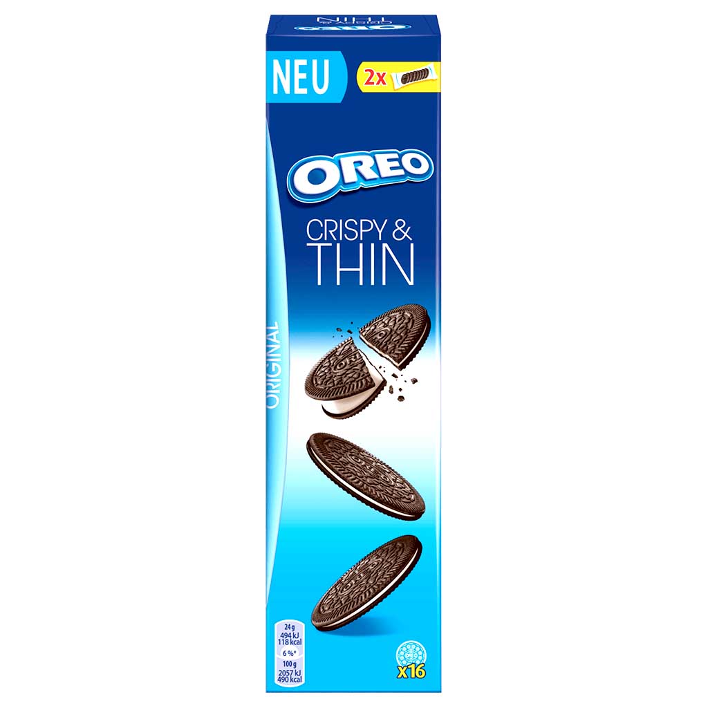 Oreo Crispy & Thin Doppelkeks 96g