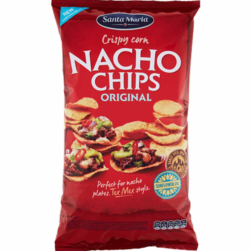 Santa Maria Nacho Chips Original 475g MHD:29.1.25