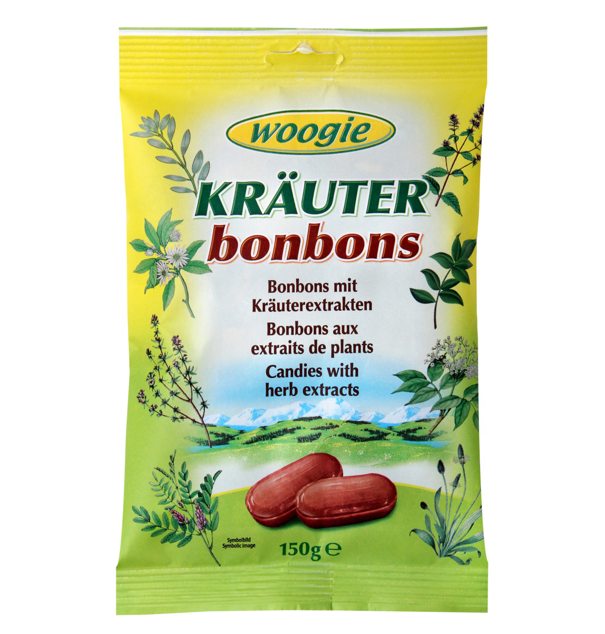 Woogie Kräuterbonbons 150g MHD:1.4.26