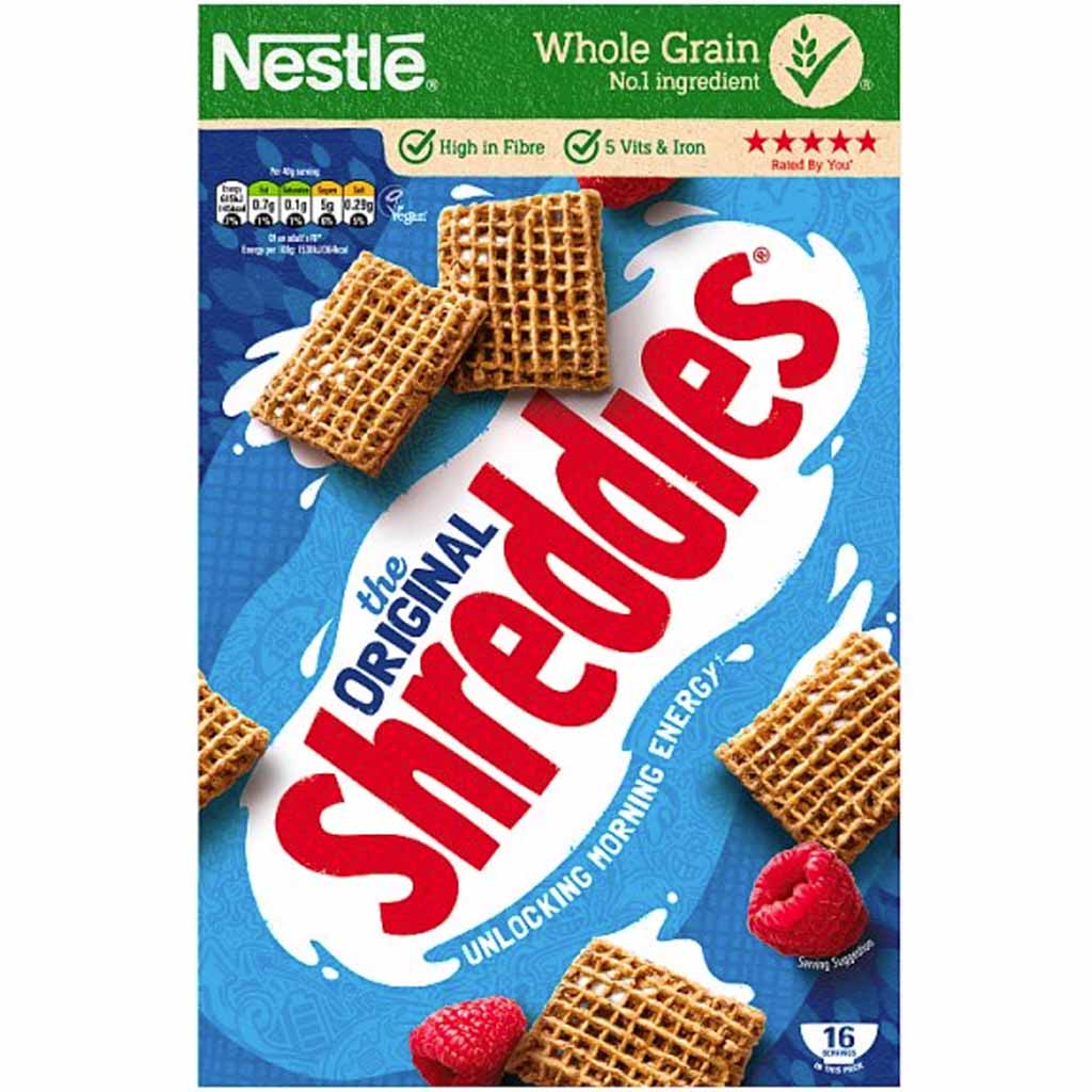 Nestle Original Shreddies Knusper Waffeln 675g MHD:30.12.20