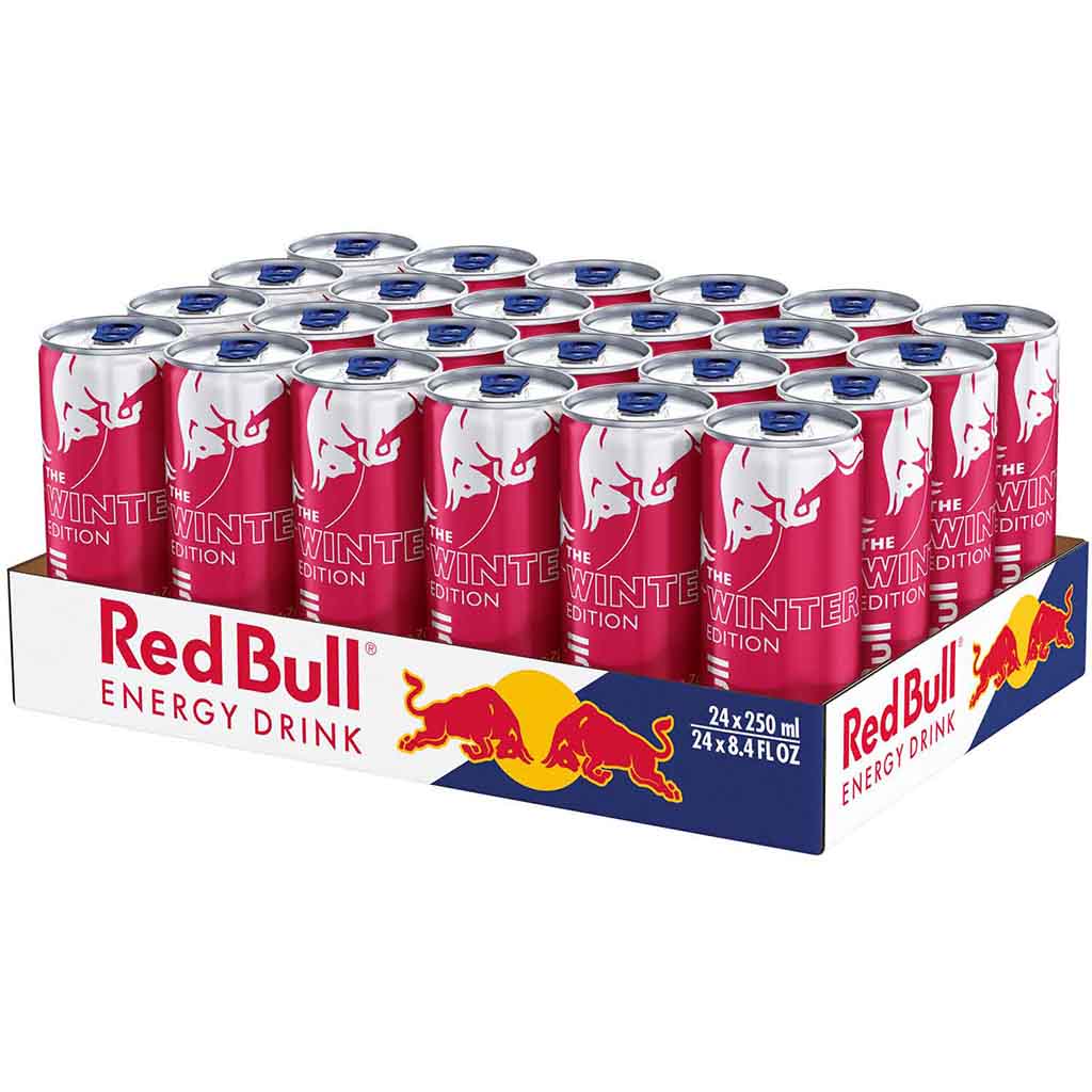 24x Red Bull The Winter Edition Birne-Zimt DOSE á 250ml=6L MHD:27.8.24