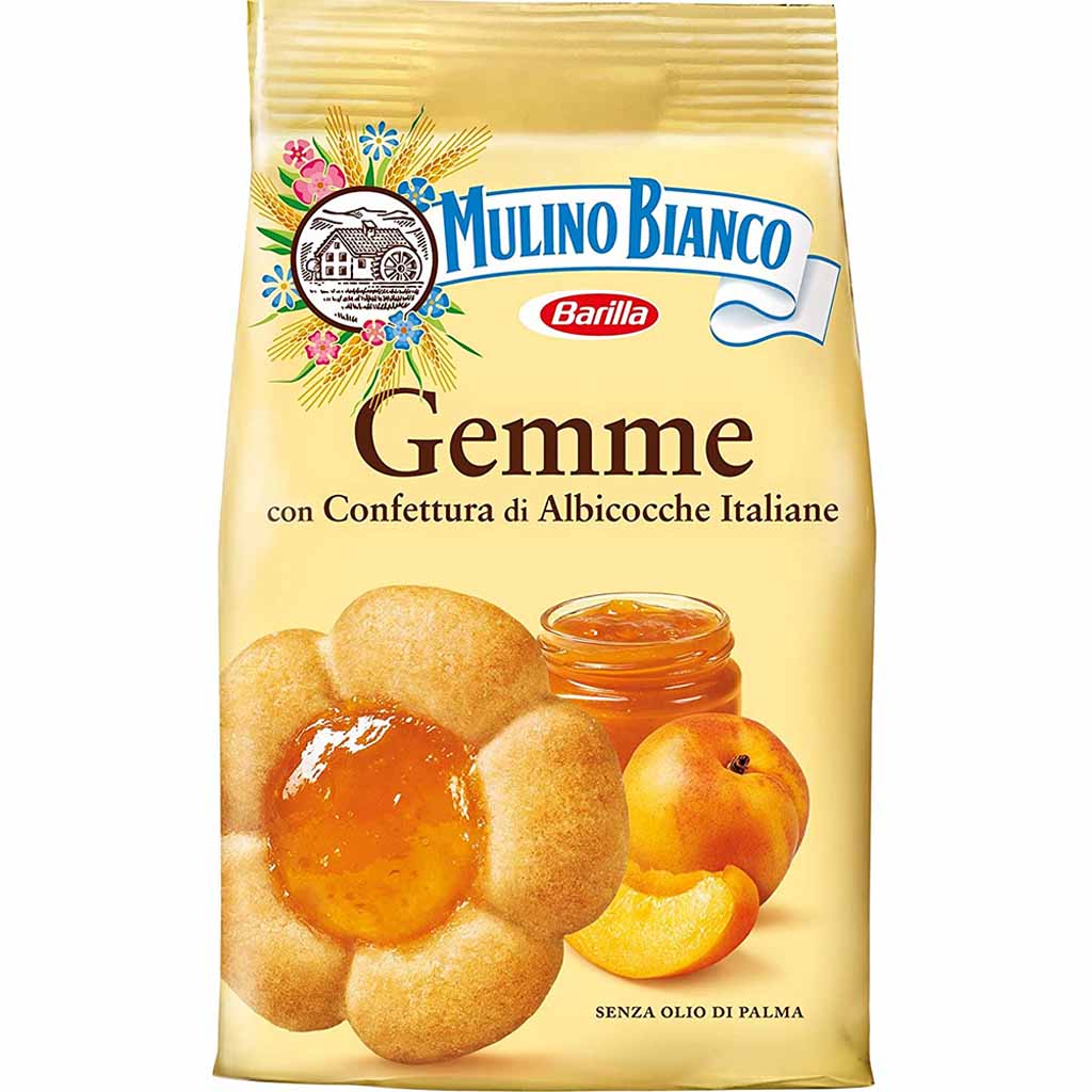 Barilla Mulino Bianco Gemme Kekse mit Fruchtfüllung 200g MHD:18.10.23