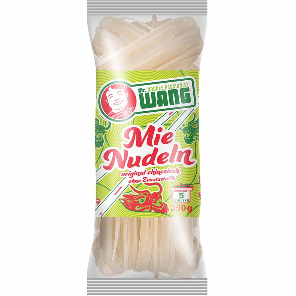 Mr.Wang Mie Nudeln Original 250g MHD:10.8.25