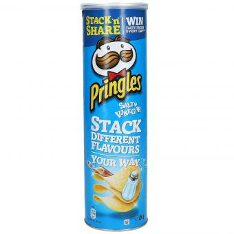 Pringles Salt & Vinegar 200g MHD:2.8.22