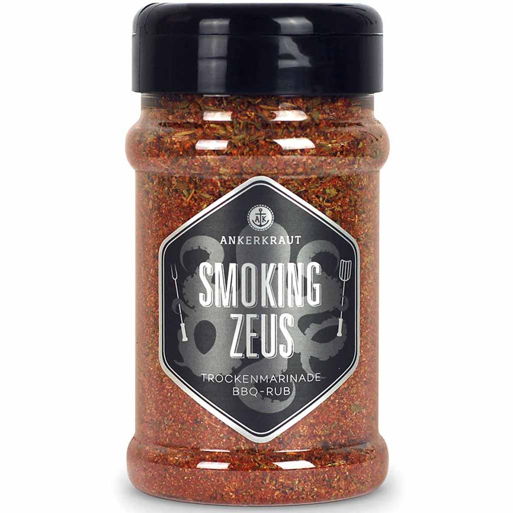 Ankerkraut Smoking Zeus BBQ-Rub 200g MHD:16.12.26