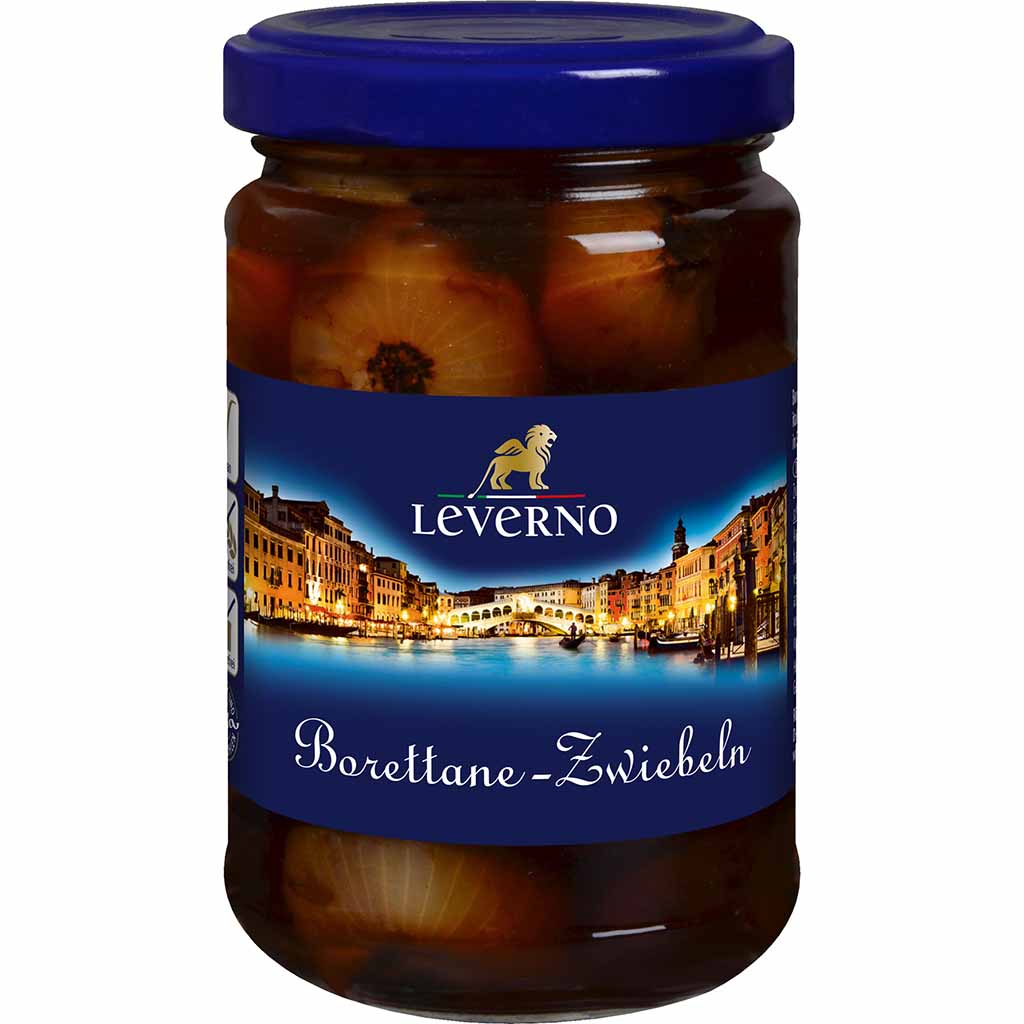 Leverno Borettane-Zwiebeln in Balsamessig 300g MHD:11.10.25