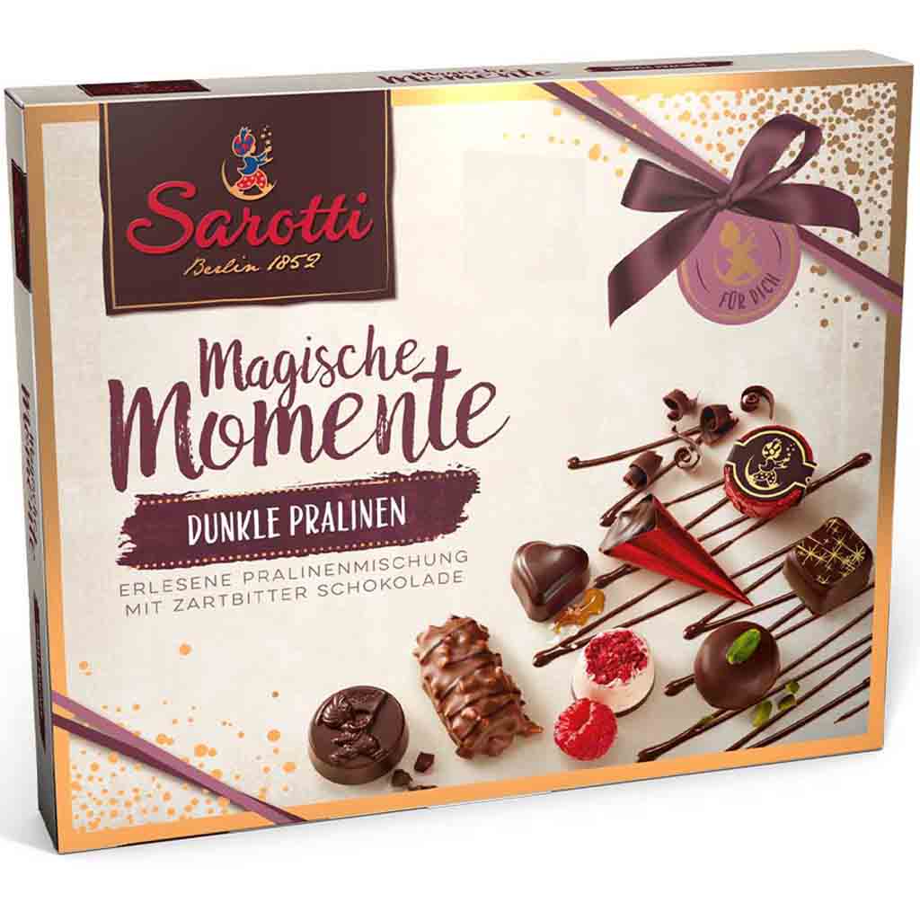 Sarotti Magische Momente Dunkle Pralinen 210g MHD:8.1.25