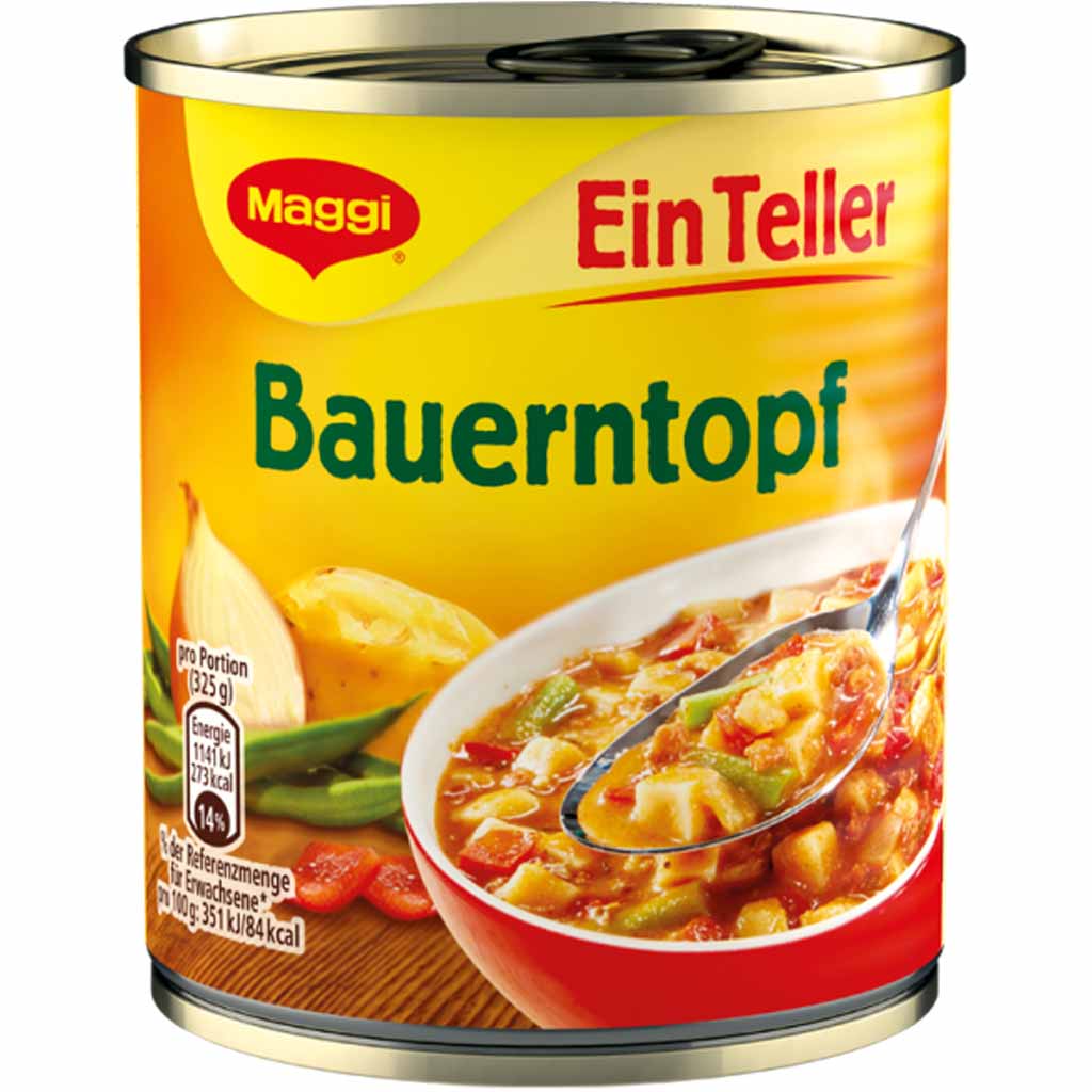Maggi Ein Teller Bauerntopf 325g MHD:30.6.24