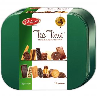 Delacre Tea Time Gebäckdose 2x500g MHD:29.11.24