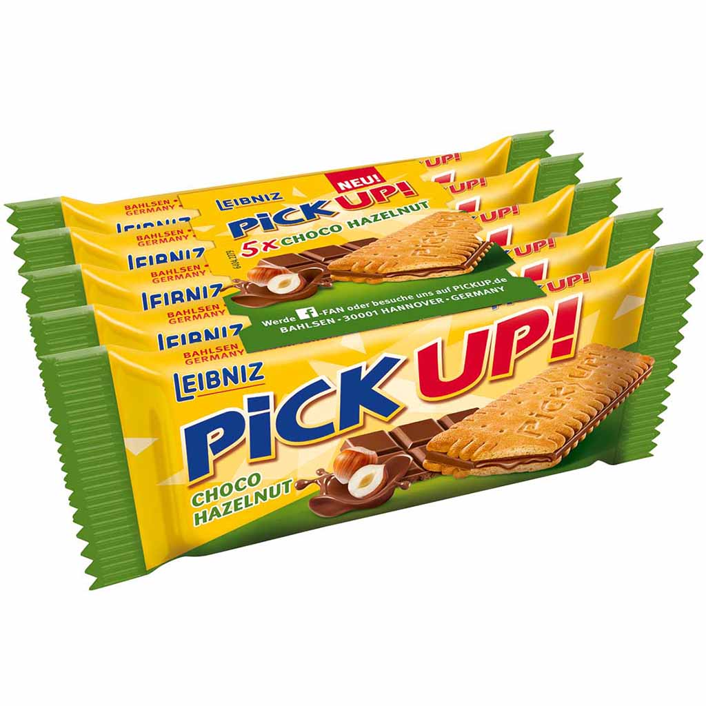 Leibniz PiCK UP! Choco & Hazelnut 5er 140g MHD:1.11.22