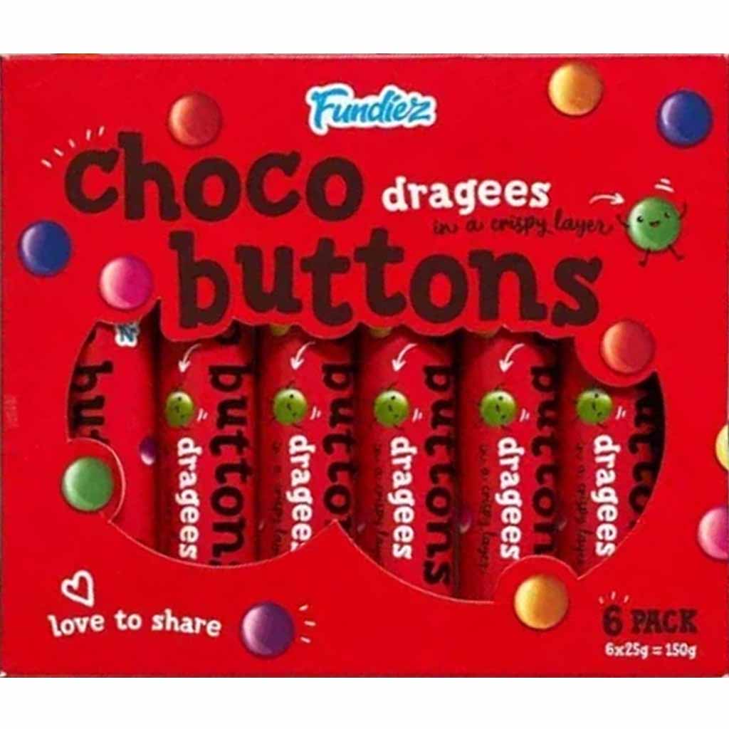 Fundiez Choco Buttons 5er 125g MHD:30.7.24