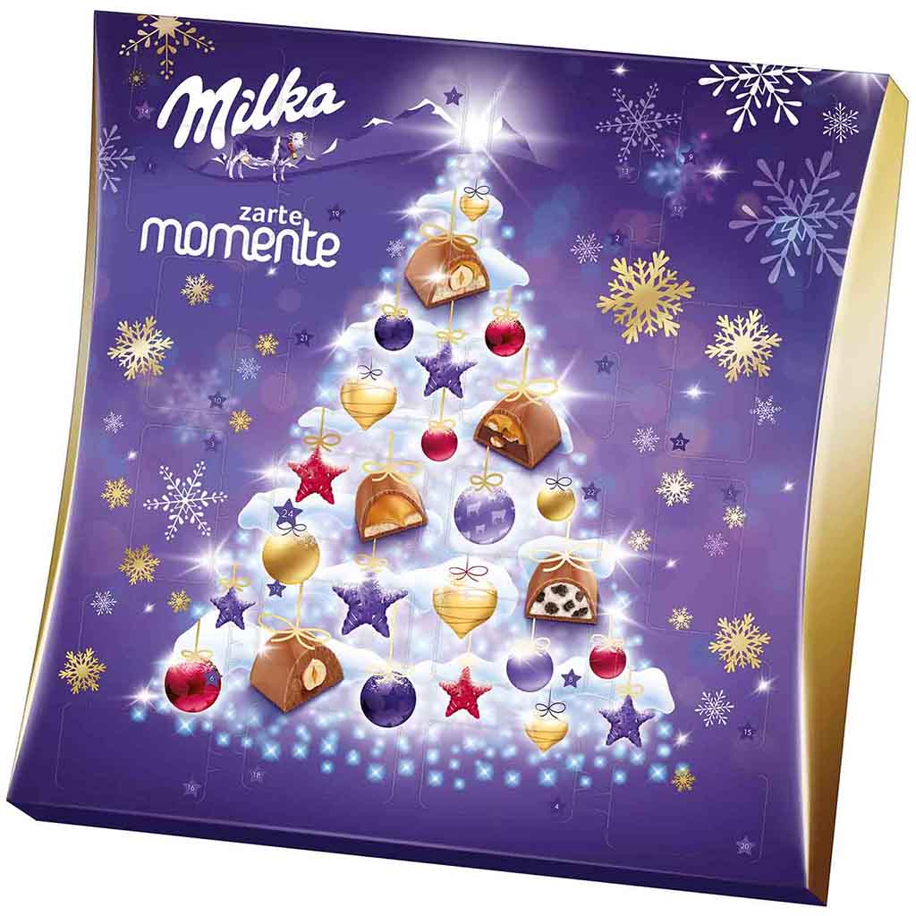 Milka Zarte Momente Adventskalender 211g