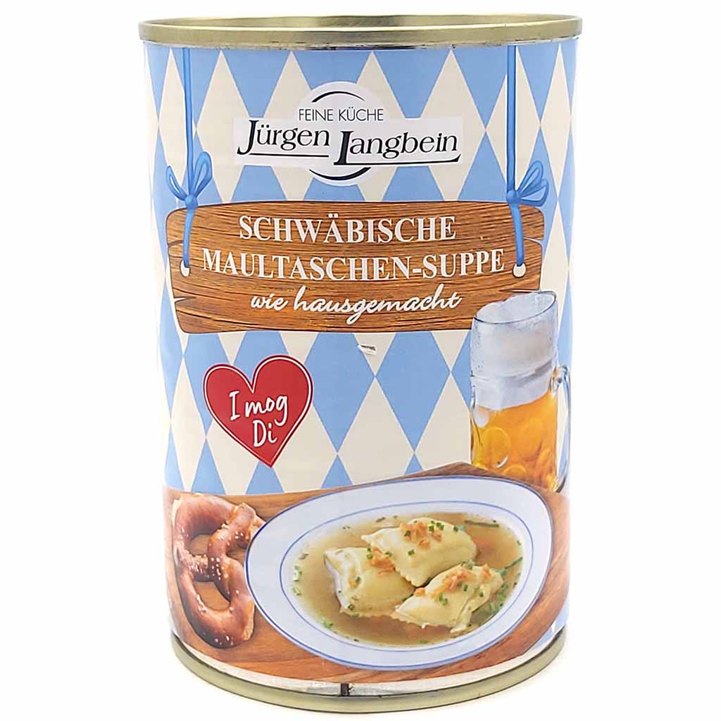 Jürgen Langbein Schwäbische Maultaschen Suppe 400ml, 4007680103980