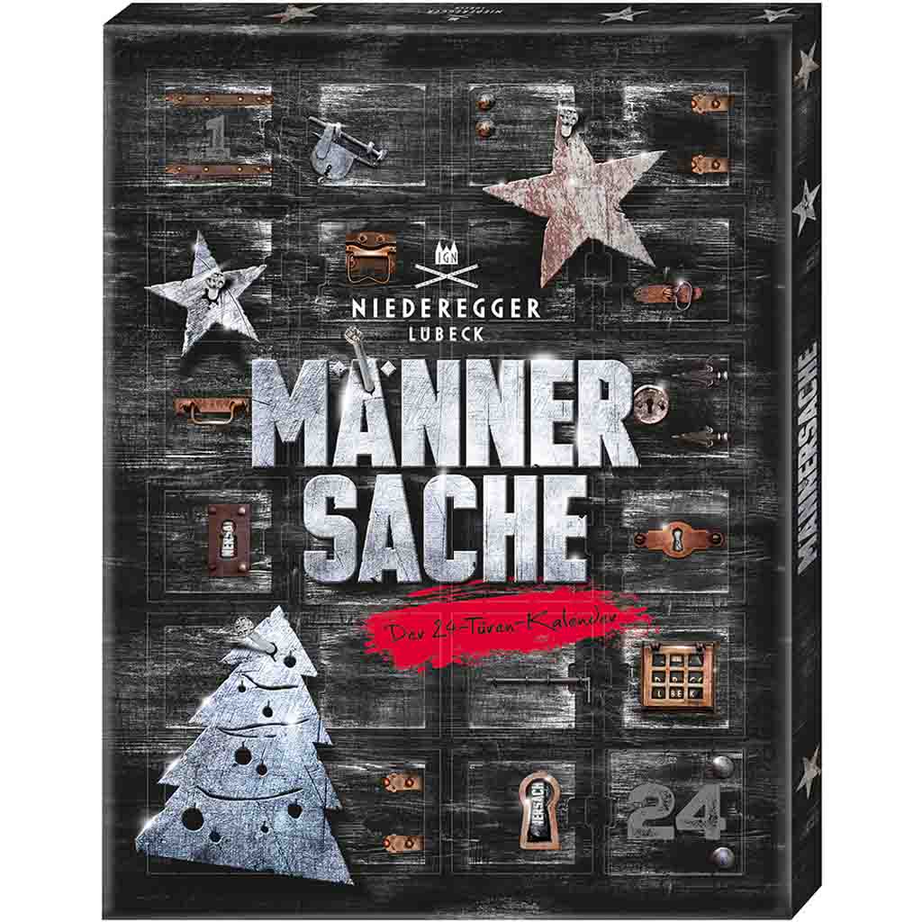 Niederegger Adventskalender Männersache 300g MHD:19.2.24