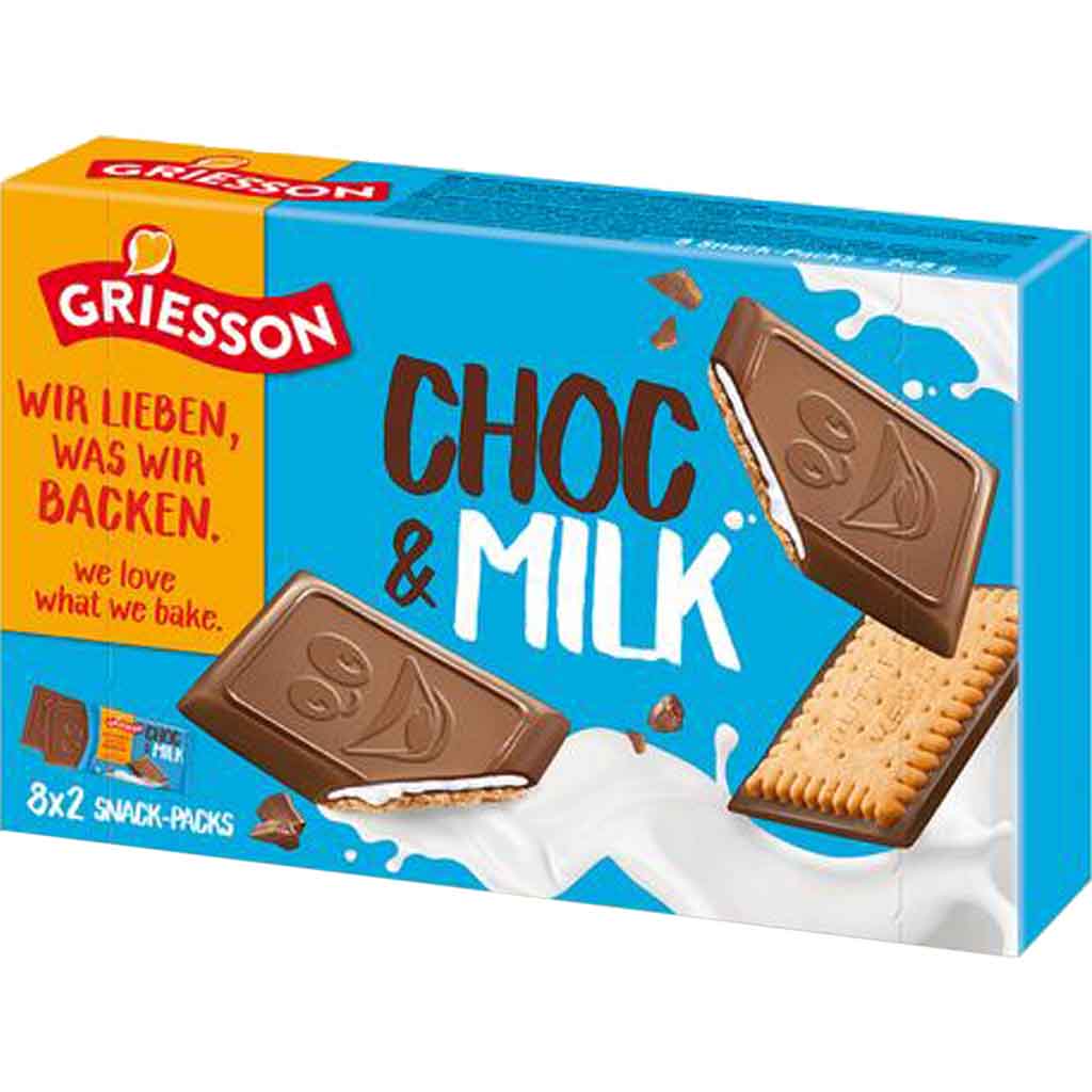 Griesson Choc & Milk 268g MHD:1.10.24