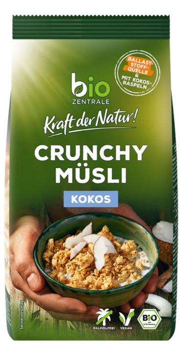 Kokos-Müsli-Bio-Zentrale