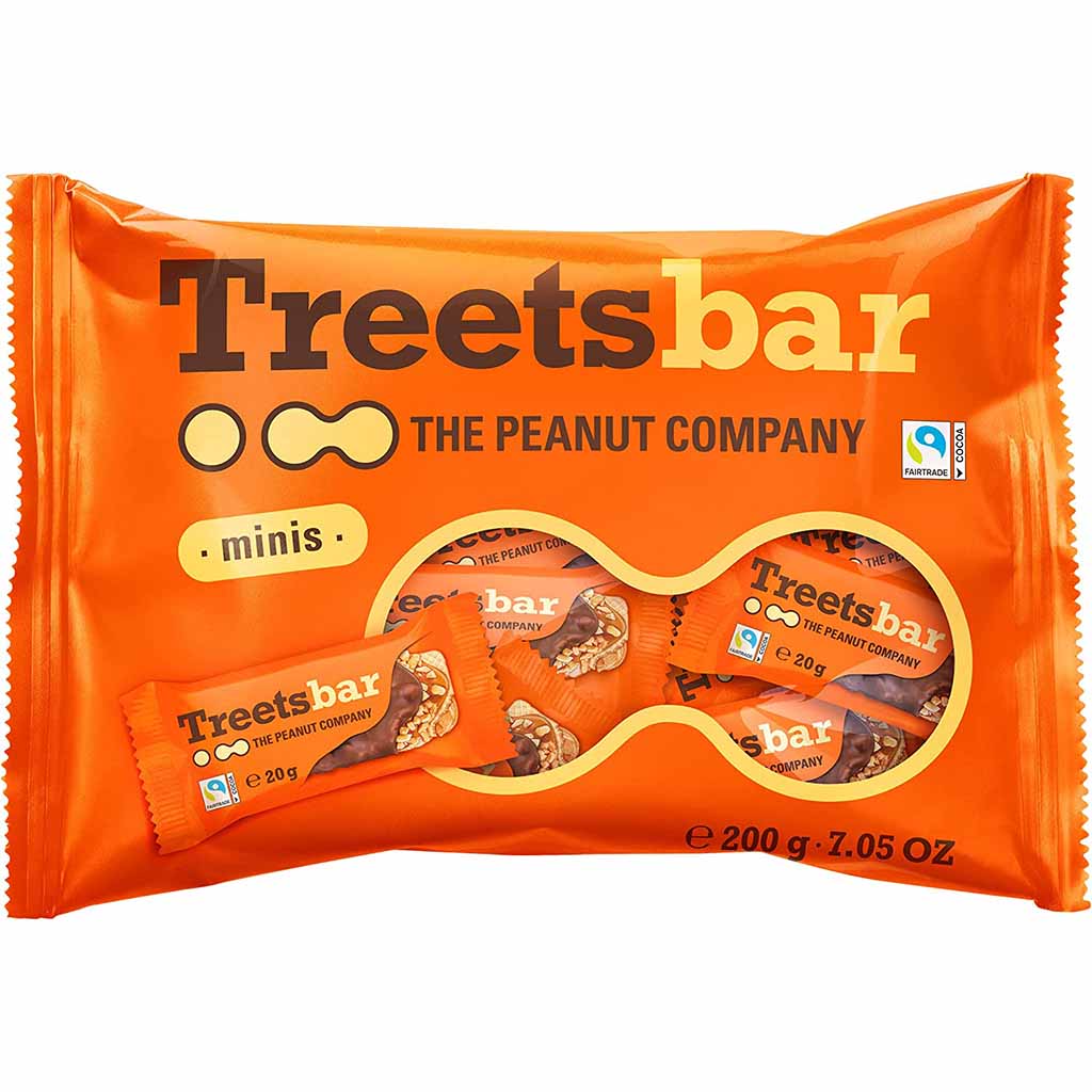 Treetsbar minis - The Peanut Company Erdnussriegel 200g MHD:12.12.23