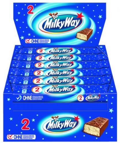 Milky Way Doppelriegel 28x 43g=1204g MHD:1.6.25