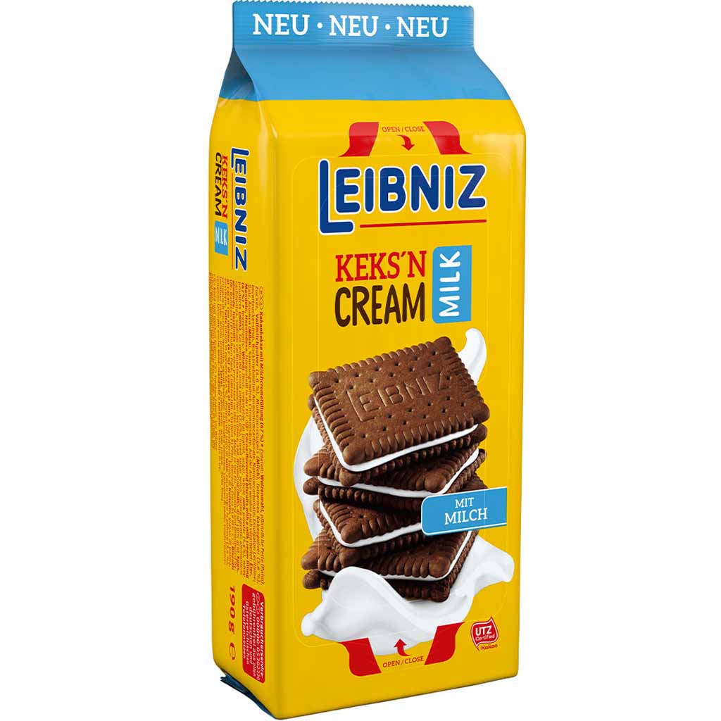 Leibniz Keks´n Cream Milk 190g MHD:1.12.24