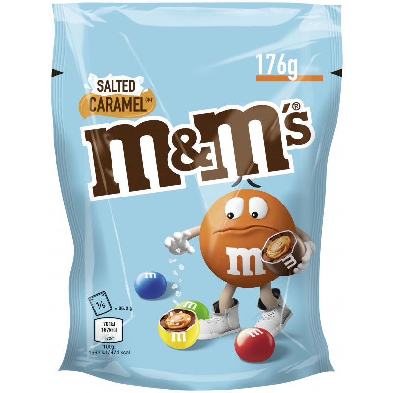 M&Ms Salted Caramel 176g MHD:5.1.25