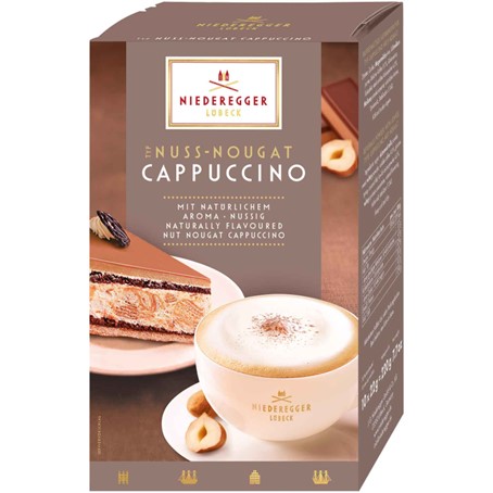 Niederegger Typ Nuss-Nougat Cappuccino 10er 220g MHD:9.5.25