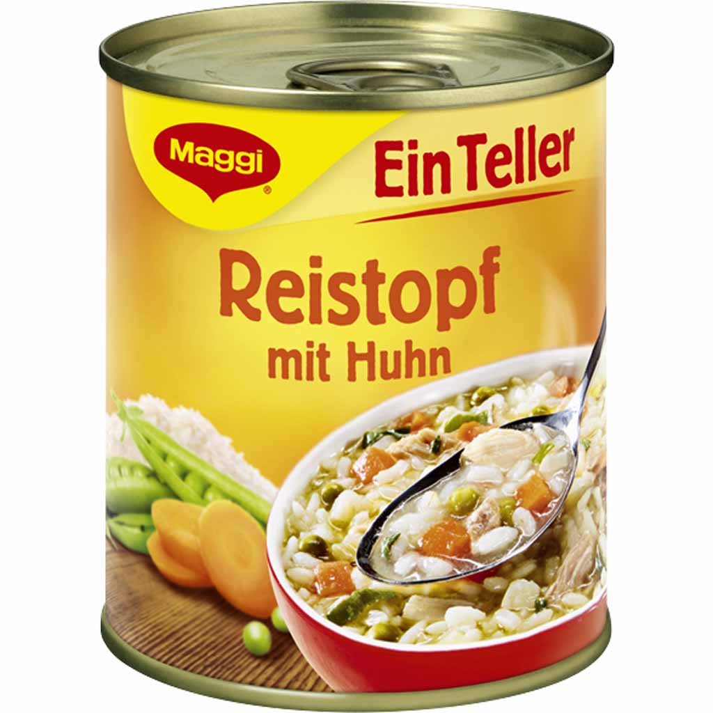 Maggi Ein Teller Reistopf mit Huhn 325g MHD:30.4.24