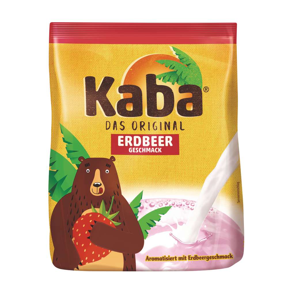 Kaba Getränkepulver Das Original Erdbeer Geschmack 400g MHD:30.7.26