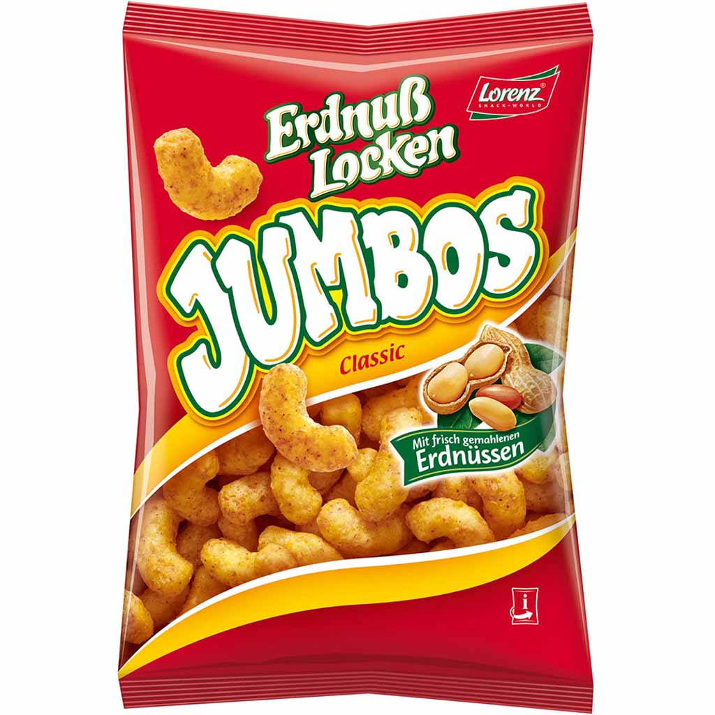 Lorenz ErdnußLocken Jumbos Classic 175g