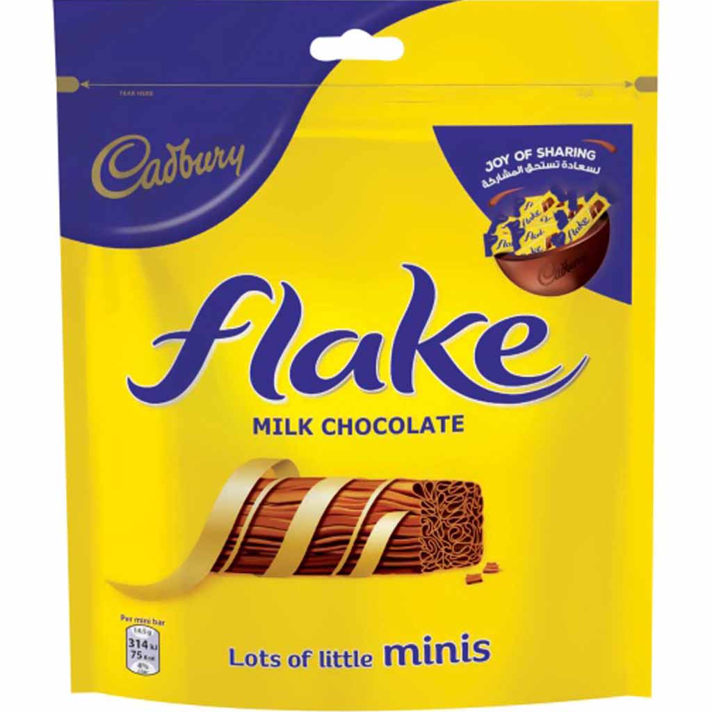 Cadbury flake Mini Schokoladenriegel 101,5g MHD:11.9.22